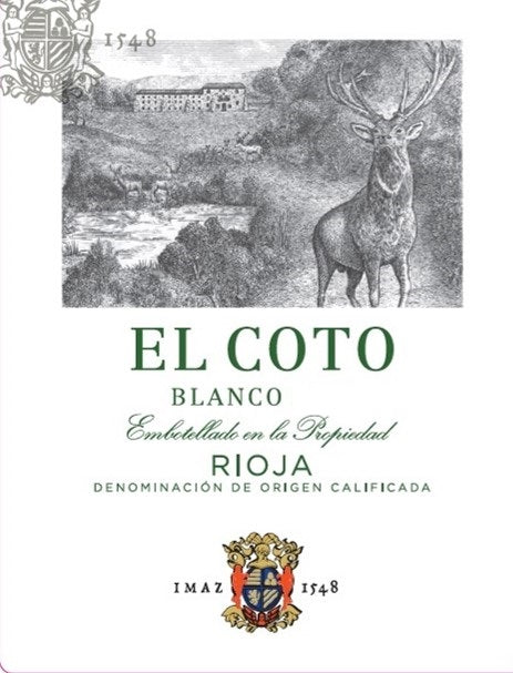 El Coto 2019 Rioja Blanco 375ml