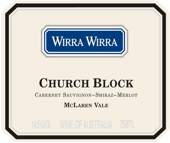 Wirra Wirra Church Block 2017 Cabernet Sauvignon-Shiraz-Merlot 375ml