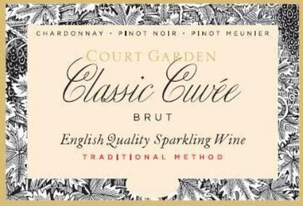 Court Garden Classic Cuvee Brut sparkling wine 375ml