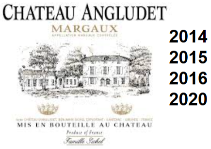 Ch Angludet Vertical Tasting 375ml
