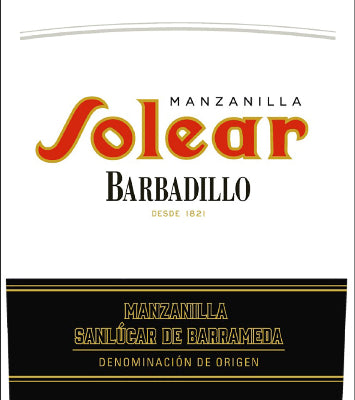 Bodegas Barbadillo Manzanilla Solear 375ml
